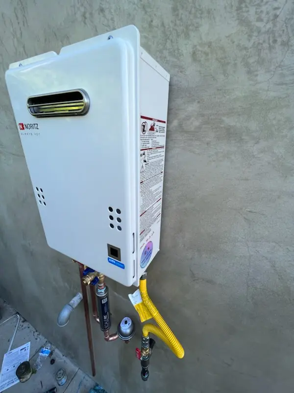 Tankless water heater installation for Edendale homes